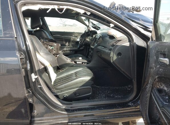 2C3CCABG8MH585419 2021 CHRYSLER 300 Черный Вид салона спереди
