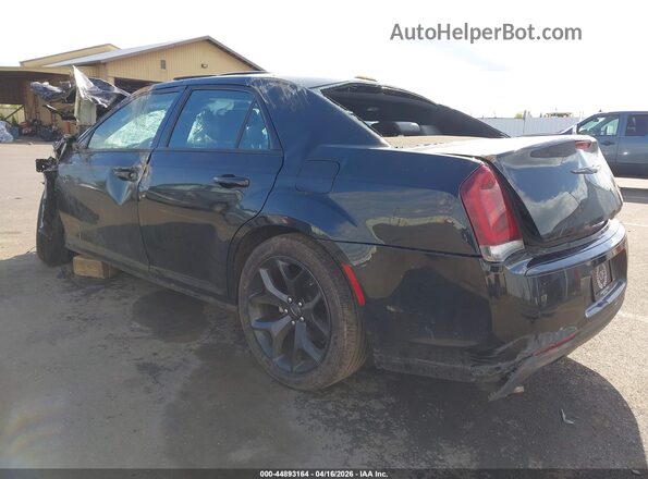 2C3CCABG8MH585419 2021 CHRYSLER 300 Черный Задняя левая четверть