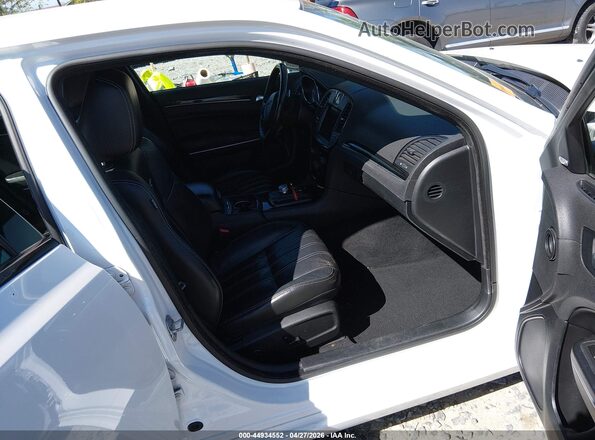 2C3CCABG9MH549738 2021 CHRYSLER 300 White წინა სალონის ხედი