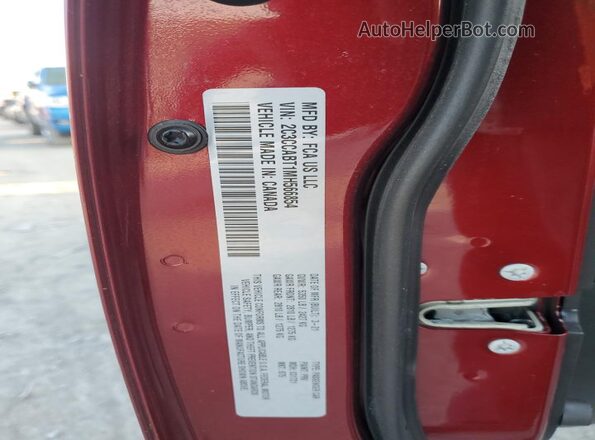 2C3CCABT1MH566854 2021 CHRYSLER 300 Red Շարժիչի բաժամունքի տեսք