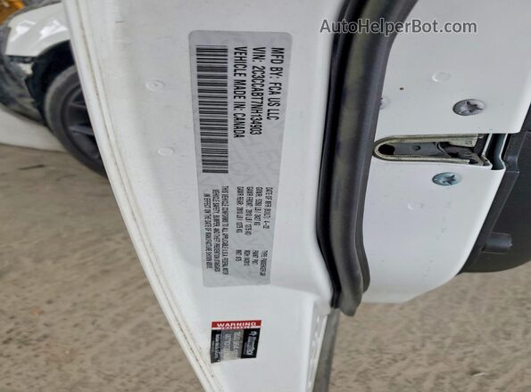 2C3CCABT7NH134903 2022 CHRYSLER 300 White Շարժիչի բաժամունքի տեսք
