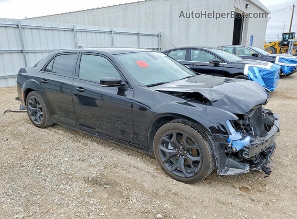 2C3CCADG3NH187131 2022 CHRYSLER 300 Black Przód prawy