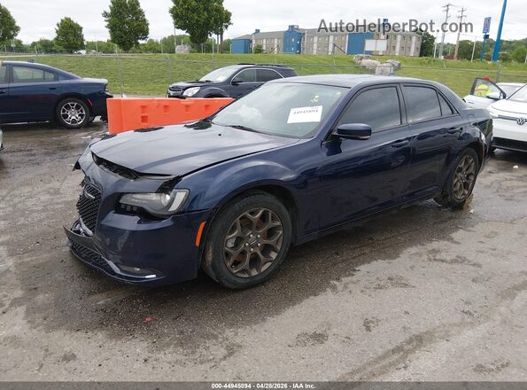 2C3CCAGG2GH208887 2016 CHRYSLER 300 Blue Առջևի ձախ երեք քառորդ տեսարան