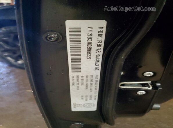 2C3CCAGG2MH667526 2021 CHRYSLER 300 Black Engine compartment view
