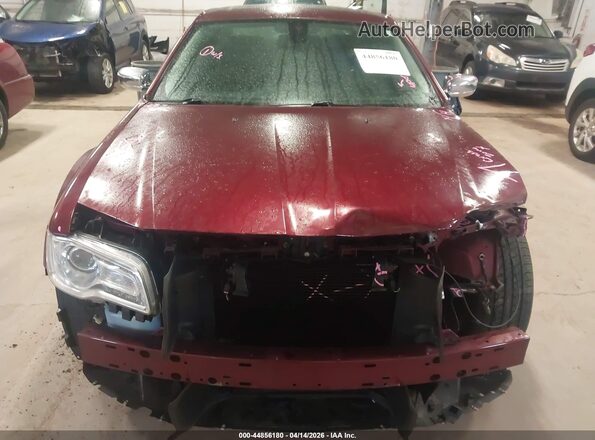 2C3CCAKG1KH577983 2019 CHRYSLER 300 Burgundy Vista del cuadro de instrumentos