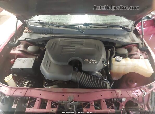 2C3CCAKG1KH577983 2019 CHRYSLER 300 Burgundy Vista trasera
