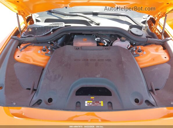 2C3CDBCK0SR542965 2025 DODGE CHARGER Orange Հետևի տեսք