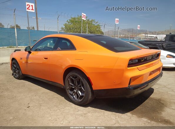 2C3CDBCK0SR542965 2025 DODGE CHARGER Orange Հետևի ձախ