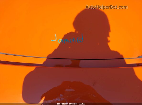 2C3CDBCK3SR542975 2025 DODGE CHARGER Orange Вид ззаду