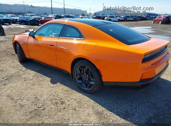 2C3CDBCK3SR542975 2025 DODGE CHARGER Orange Задня ліва чверть