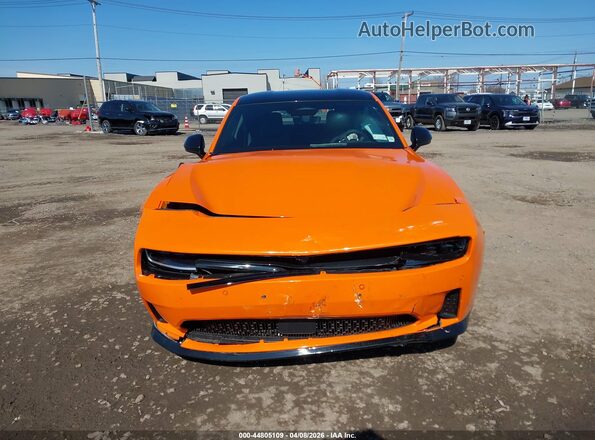2C3CDBCK3SR542975 2025 DODGE CHARGER Orange Вид щитка приладів