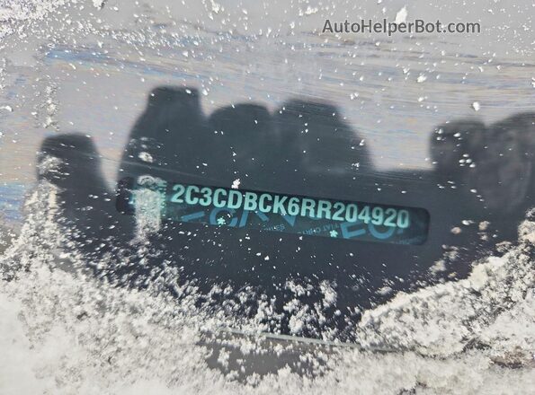 2C3CDBCK6RR204920 2024 DODGE CHARGER Черный Вид подкапотного пространства