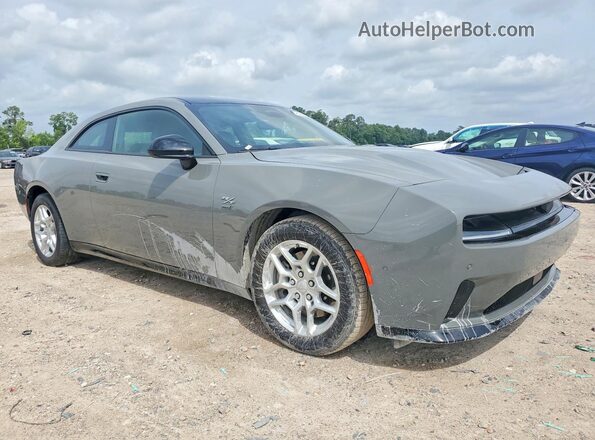 2C3CDBCKXSR536882 2025 DODGE CHARGER Серый Передняя правая четверть