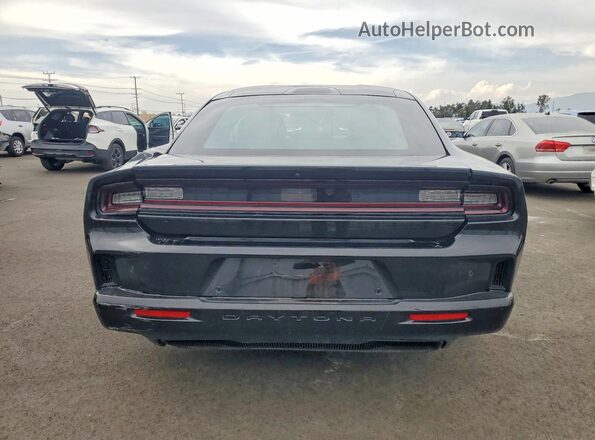 2C3CDBCKXSR543508 2025 DODGE CHARGER Black Rear view