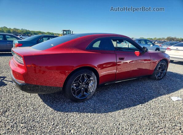 2C3CDBCKXSR543962 2025 DODGE CHARGER Красный Задняя правая четверть