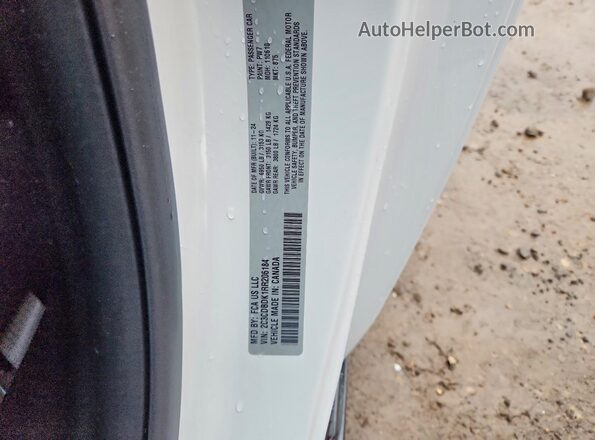 2C3CDBDK1RR206184 2024 DODGE CHARGER White Vista del compartimento del motor