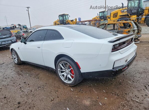 2C3CDBDK1RR206184 2024 DODGE CHARGER White Trasero izquierdo