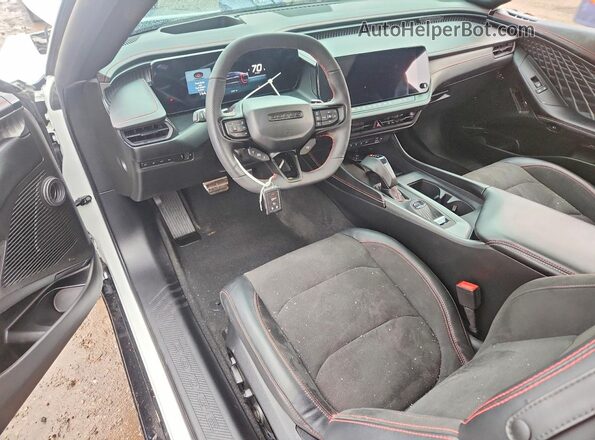 2C3CDBDK1RR206184 2024 DODGE CHARGER White Vista del salpicadero