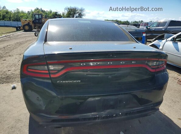 2C3CDXAT2HH660037 2017 DODGE CHARGER Black Rear view