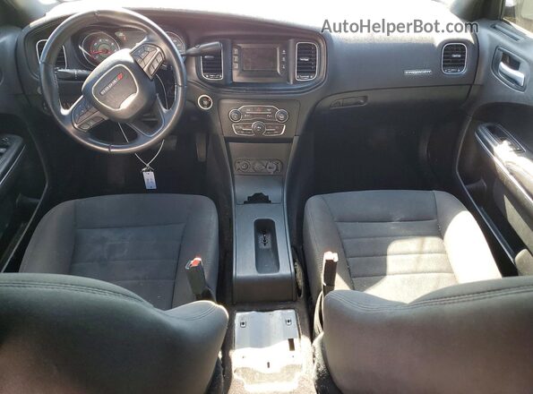 2C3CDXAT2HH660037 2017 DODGE CHARGER Black Dashboard view