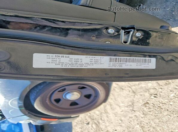 2C3CDXAT2HH660037 2017 DODGE CHARGER Black Engine compartment view