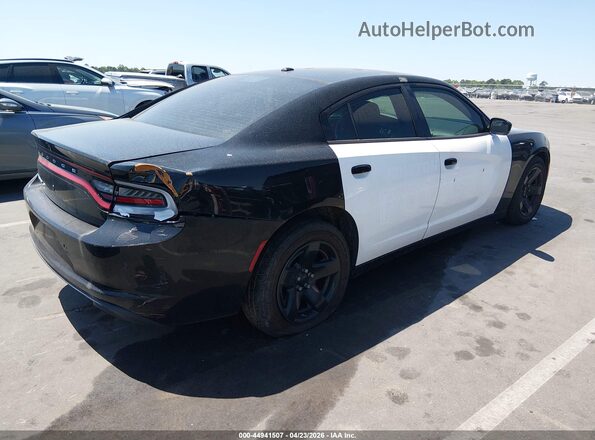 2C3CDXAT7JH169629 2018 DODGE CHARGER Белый Задняя правая четверть