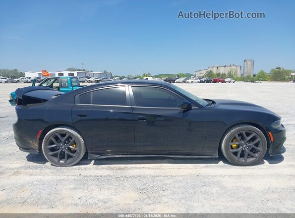 2C3CDXBG0MH679438 2021 DODGE CHARGER Black უკანა სალონის ხედი