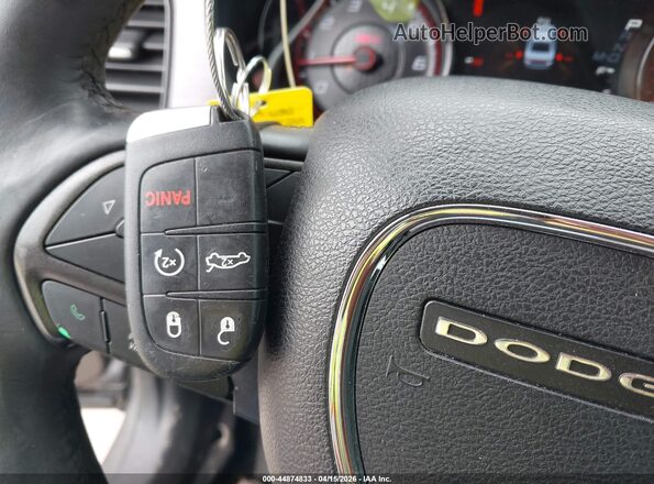 2C3CDXBG1JH167554 2018 DODGE CHARGER Gray Вид панелі приладів