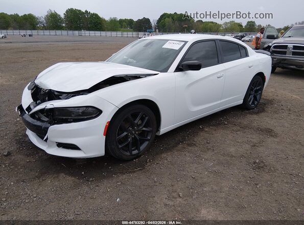 2C3CDXBG1NH190239 2022 DODGE CHARGER Белый Передняя левая четверть