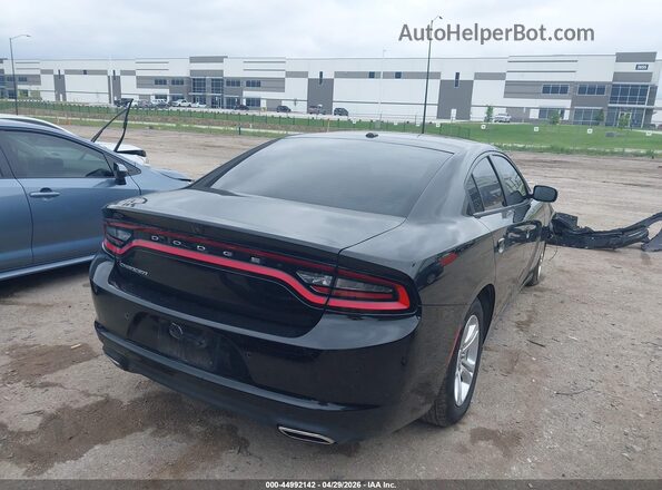 2C3CDXBG1NH201577 2022 DODGE CHARGER Black Trasero derecho