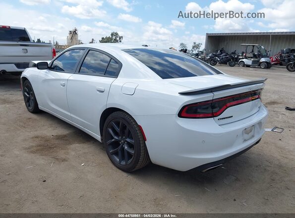 2C3CDXBG2LH167050 2020 DODGE CHARGER White Trasero izquierdo