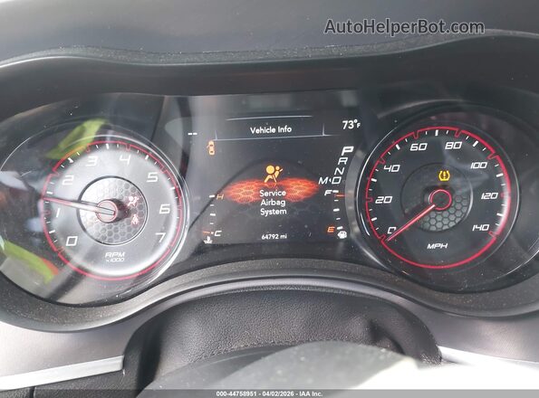 2C3CDXBG2LH167050 2020 DODGE CHARGER White Vista de los asientos traseros