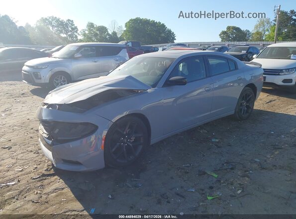 2C3CDXBG2MH616115 2021 DODGE CHARGER Gray წინა მარცხენა ხედი სამი მეოთხედიდან