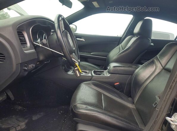 2C3CDXBG2MH642262 2021 DODGE CHARGER Black Widok wnętrza z przodu