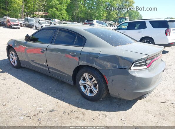 2C3CDXBG2PH636045 2023 DODGE CHARGER Серый Задняя левая четверть