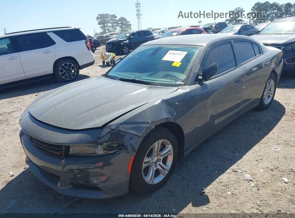 2C3CDXBG2PH636045 2023 DODGE CHARGER Серый Вид спереди