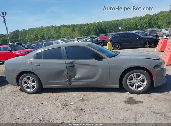 2C3CDXBG2PH636045 2023 DODGE CHARGER Серый Вид задней части салона