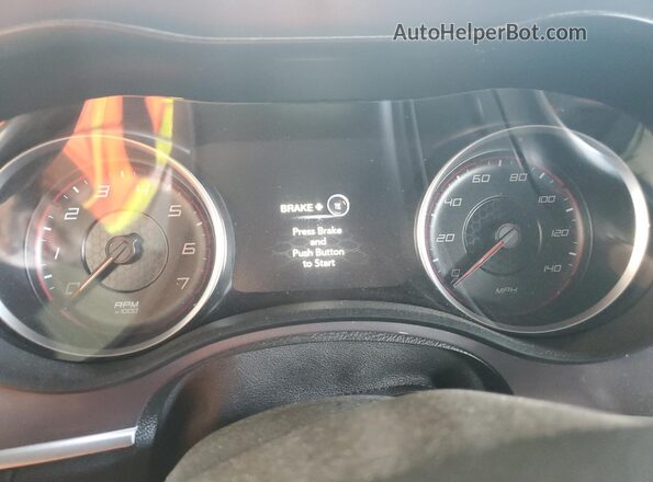 2C3CDXBG3LH232648 2020 DODGE CHARGER Orange Вид щитка приладів