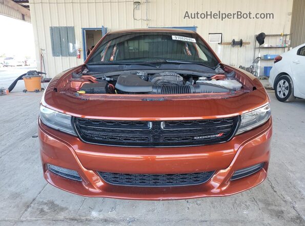 2C3CDXBG3LH232648 2020 DODGE CHARGER Orange Вид спереду