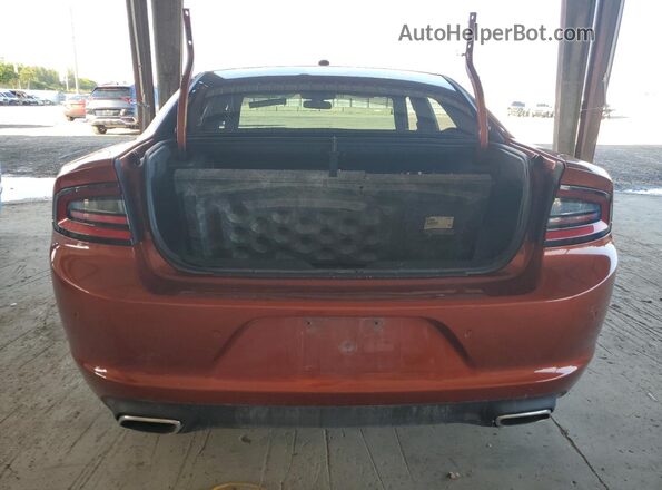 2C3CDXBG3LH232648 2020 DODGE CHARGER Orange Вид ззаду