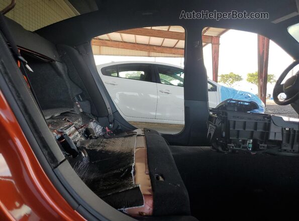 2C3CDXBG3LH232648 2020 DODGE CHARGER Orange Вид задньої частини салону