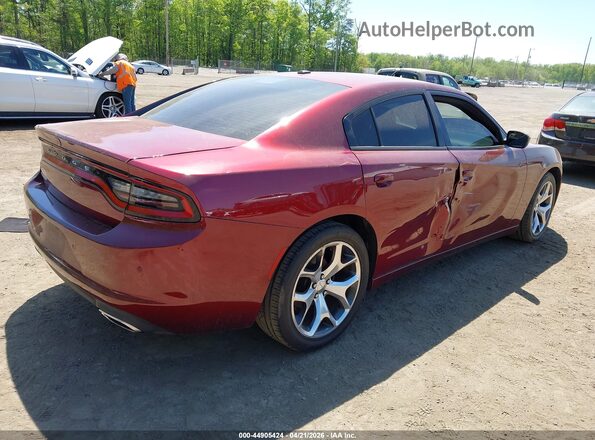 2C3CDXBG5MH638948 2021 DODGE CHARGER Burgundy უკანა მარჯვენა