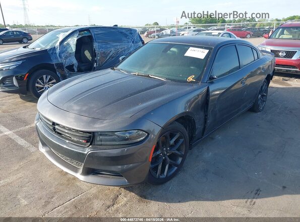 2C3CDXBG5MH681881 2021 DODGE CHARGER Серый Передняя левая четверть