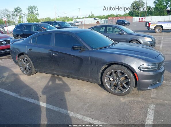 2C3CDXBG5MH681881 2021 DODGE CHARGER Серый Панорамный вид салона 360°