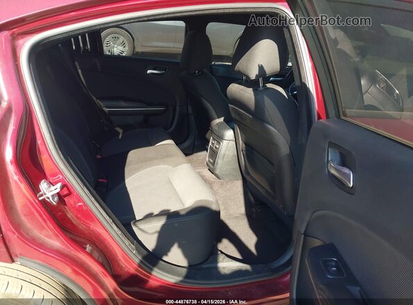 2C3CDXBG6JH309459 2018 DODGE CHARGER Burgundy VIN sticker view