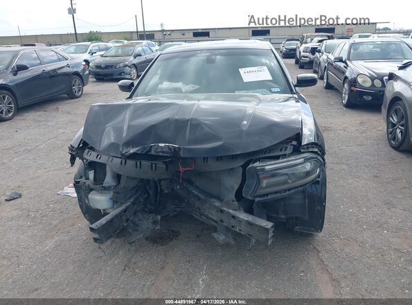 2C3CDXBG6LH149652 2020 DODGE CHARGER Black Widok z przodu