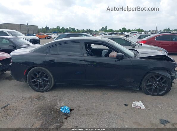 2C3CDXBG6LH149652 2020 DODGE CHARGER Black Widok zestawu wskaźników