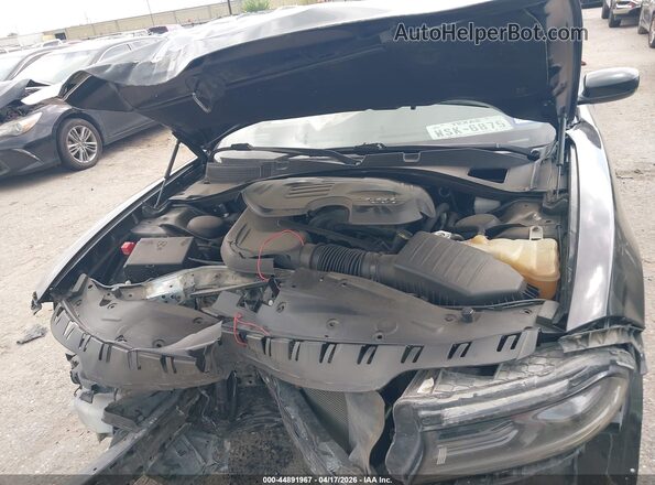 2C3CDXBG6LH149652 2020 DODGE CHARGER Black Widok z tyłu