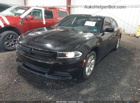 2C3CDXBG6NH250175 2022 DODGE CHARGER Черный Передняя левая четверть
