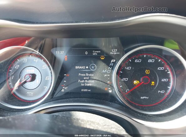 2C3CDXBG7KH695729 2019 DODGE CHARGER Orange Հետևի նստատեղերի տեսք